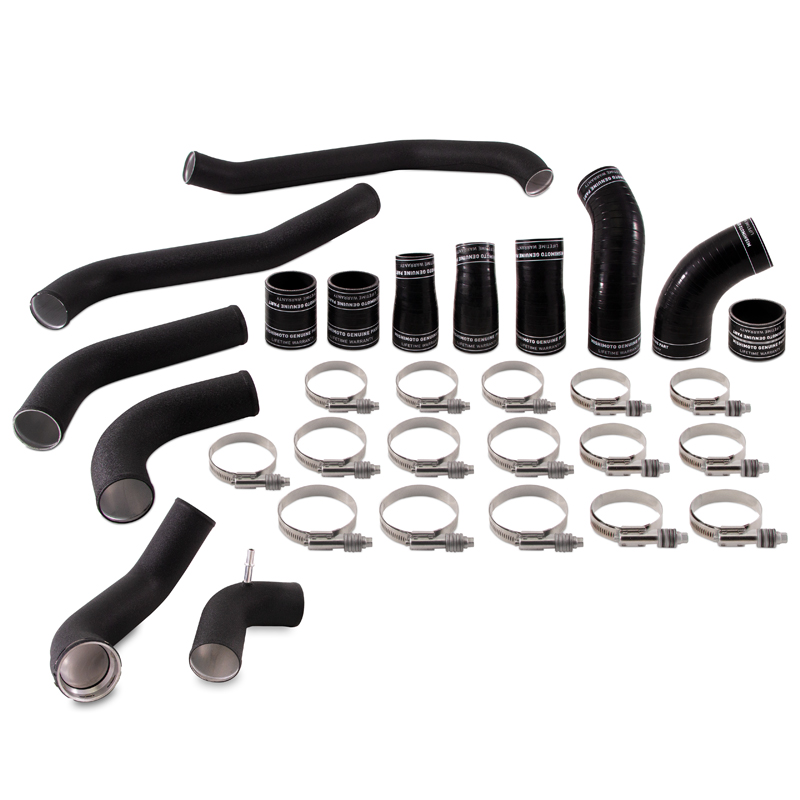 Mishimoto — Mishimoto 2017+ Ford F150 3.5L EcoBoost Intercooler Pipe Kit - Wrinkle Black
Turbo Intercool Pipe - view 3